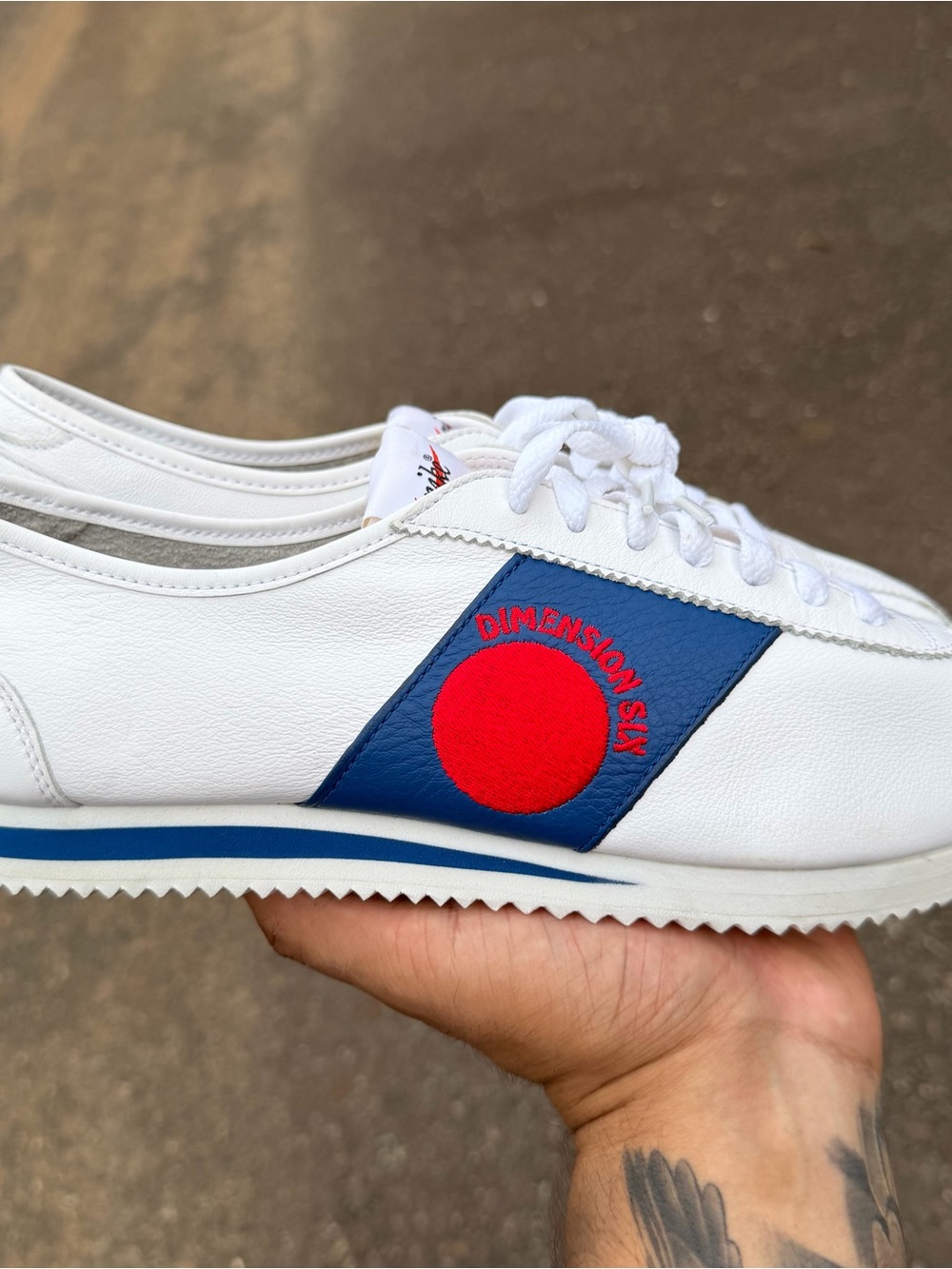 Nike Cortez Shoe Dog Pack Dimension Six Falcon White Red Blue CJ2586-101 11M - Picture 2 of 9